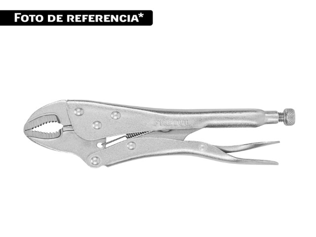 PINZA DE PRESIÓN 10′ MORDAZA CURVA, PRETUL  22700