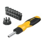 DESARMADOR TIPO MATRACA CON 6 PUNTAS Y 7 DADOS, PRETUL   22974