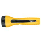 LINTERNA PLÁSTICA DE LED, 60 LM, RECARGABLE A GRANEL, PRETUL   28021