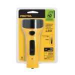 LINTERNA PLÁSTICA DE LED, 70 LM, RECARGABLE, PRETUL   24080