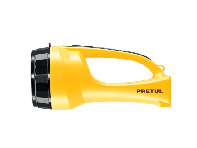 LINTERNA REFLECTORA LED 260 LM, RECARGABLE, PRETUL   24091