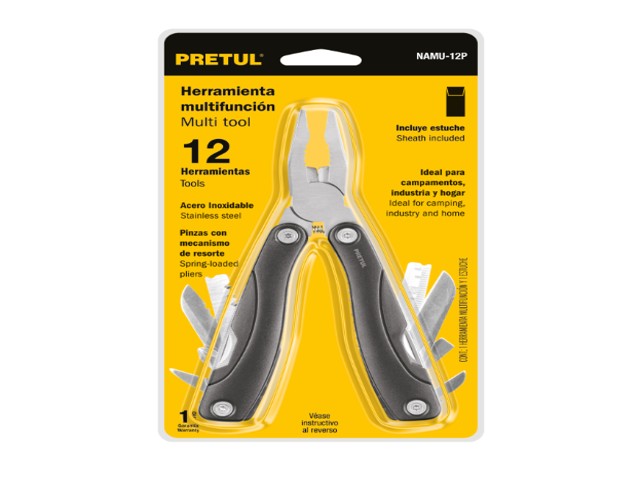 MULTIHERRAMIENTA CON 12 FUNCIONES, PRETUL 24106 - Image 2