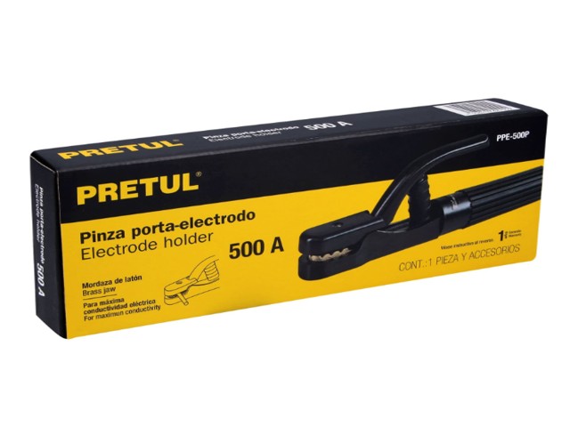 PINZA PORTA ELECTRODOS DE 500 AMPERES, PRETUL 24233 - Image 2