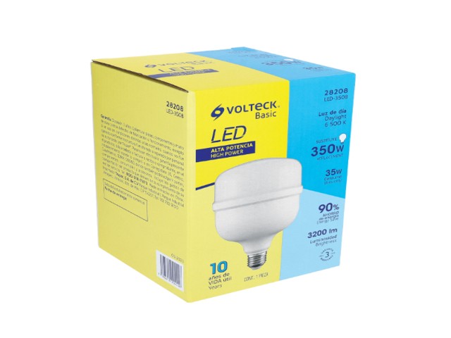 FOCO LED ALTA POTENCIA 35W (350W) 6500 K, VOLTECK BASIC 28208 - Image 2