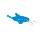 SAPO 3' PARA WC, PVC AZUL, CADENA PLÁSTICA, FOSET BASIC    40172