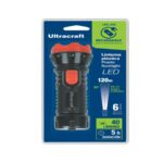 LINTERNA PLÁSTICA DE LED, 40 LM, RECARGABLE, ULTRACRAFT   41010
