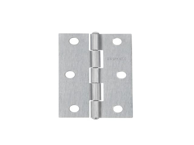 BISAGRA RECTANGULAR 2-1/2 X 1-5/8′, ACERO NATURAL, HERMEX   43188