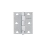 BISAGRA RECTANGULAR 3 X 2', ACERO NATURAL, HERMEX   43189