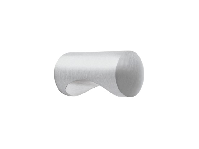 PERILLA METÁLICA ESTILO ‘CILINDRO’, NÍQUEL SATINADO, HERMEX   43807