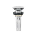 CONTRA PARA LAVABO, SIN REBOSADERO, TIPO HONGO, CROMO   45698