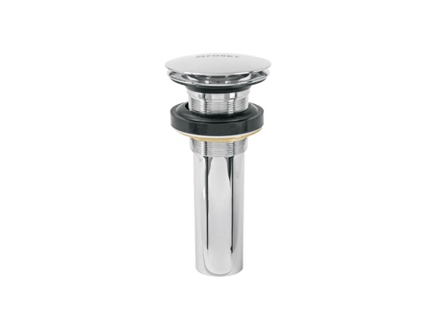 CONTRA PARA LAVABO, SIN REBOSADERO, TIPO HONGO, CROMO   45698
