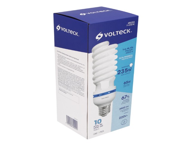 LÁMPARA ESPIRAL 65 W, BASE MOGUL E39, 220 V, LUZ DÍA, CAJA 48222 - Image 2