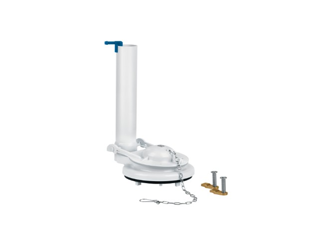 VÁLVULA DE DESCARGA 3′ PARA WC DE 1PIEZA, CADENA INOX, FOSET  46287