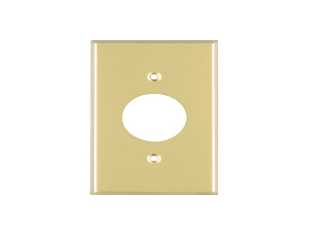 PLACA PARA CONTACTO REDONDO, DE ALUMINIO, LÍNEA STANDARD  46414
