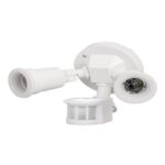 ARBOTANTE BLANCO C/SENSOR MOVIMIENTO, LÁMPARAS NO INCLUIDAS  46480