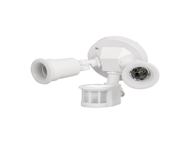 ARBOTANTE BLANCO C/SENSOR MOVIMIENTO, LÁMPARAS NO INCLUIDAS  46480