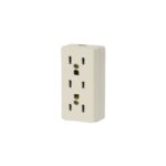 MULTICONTACTO TRIPLE PARA EXTENSIÓN, 2 POLOS + TIERRA   46813