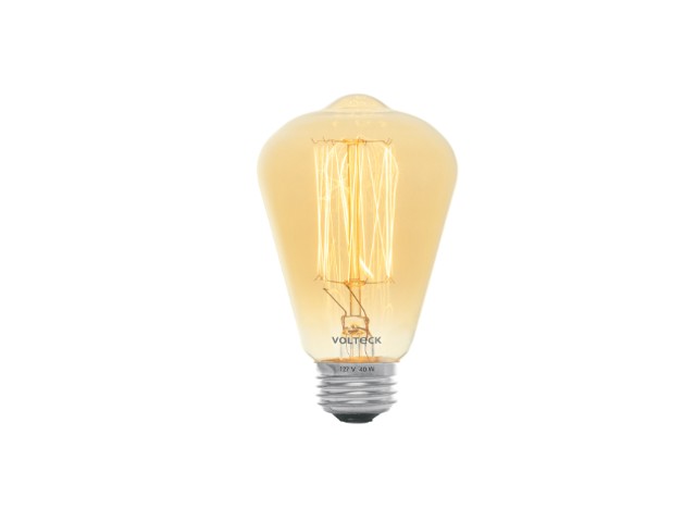 LÁMPARA INCANDESCENTE VINTAGE 40 W TIPO EDISON, VOLTECK   47104