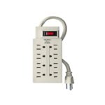 MULTICONTACTO 14 AWG 8 ENTRADAS SUPRESOR DE PICOS 110 JOULES  47187
