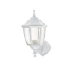 ARBOTANTE TIPO FAROL TRADICIONAL SOPORTADO P/EXTERIOR BLANCO   47288