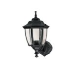 ARBOTANTE TIPO FAROL TRADICIONAL SOPORTADO P/EXTERIOR, NEGRO   47289