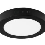LUMINARIO LED PLAFÓN 24W 6500K, REDONDO, NEGRO, VOLTECK    47398