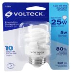 LÁMPARA ESPIRAL MINI T2 5 W LUZ DE DÍA EN BLÍSTER, VOLTECK    48200