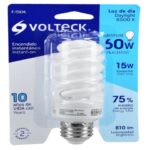 LÁMPARA ESPIRAL MINI T2 15 W LUZ DE DÍA EN BLÍSTER, VOLTECK   48204