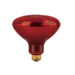 LÁMPARA INCANDESCENTE DE CALOR, BR40 270 WATTS, ROJO    48324
