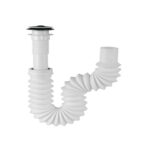 CÉSPOL FLEXIBLE DE POLIETILENO CON CONTRA, PARA LAVABO,FOSET   49365