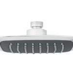 REGADERA CUADRADA 6', ABS, SIN BRAZO, CROMO, AERO   49454