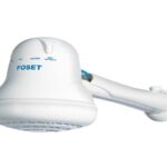 REGADERA ELÉCTRICA, 4 TEMPERATURAS, 14.5CM, BLANCA, FOSET   49491