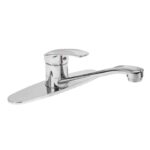 MONOMANDO FREGADERO, ABS, CUELLO RECTO, BASIC    49551