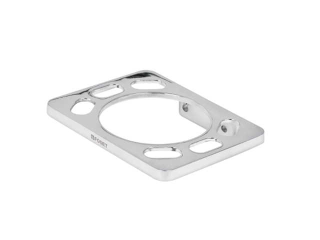 PORTAVASO CEPILLERO, METÁLICO, CROMO, BASIC    49610