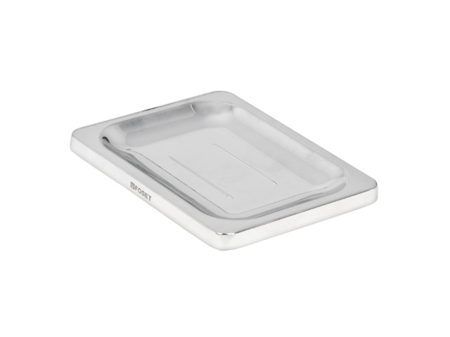 JABONERA METÁLICA, CROMO, BASIC   49611