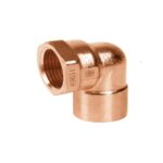 CODO 90° DE COBRE, ROSCA INTERIOR 3/4', FOSET   49651