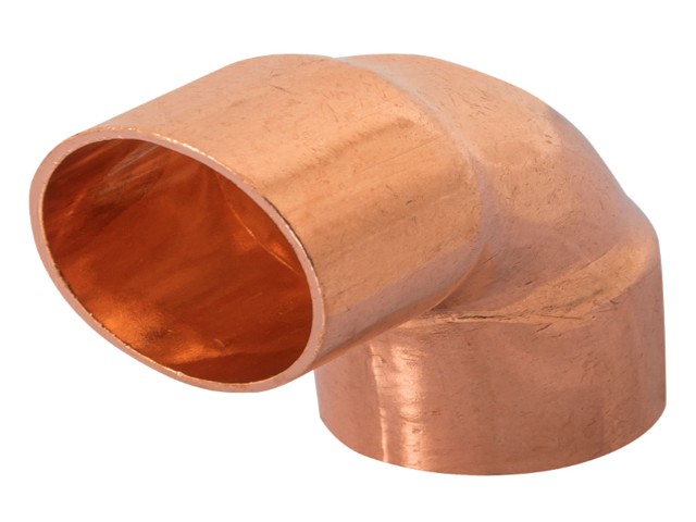 CODO 90° DE COBRE DE 1′, FOSET   49716
