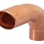 CODO 90° REDUCCIÓN DE COBRE DE 3/4' X 1/2', FOSET   49721