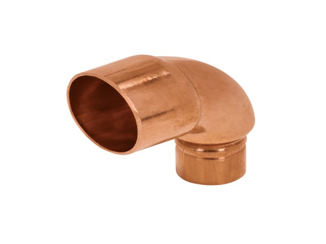 CODO 90° REDUCCIÓN DE COBRE DE 1′ X 1/2′, FOSET   49722
