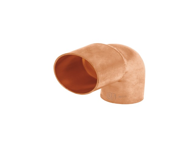 CODO 90° REDUCCIÓN DE COBRE DE 1′ X 3/4′, FOSET    49723