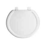 ASIENTO REDONDO LIGERO PARA WC, ABIERTO, BLANCO, BASIC   49902