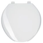 ASIENTO ALARGADO PARA WC, ABIERTO, BLANCO, AQUA   49905
