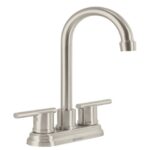 MEZCLADORA SATÍN 4' PARA LAVABO CUELLO TIPO BAR, ELEMENT   49942