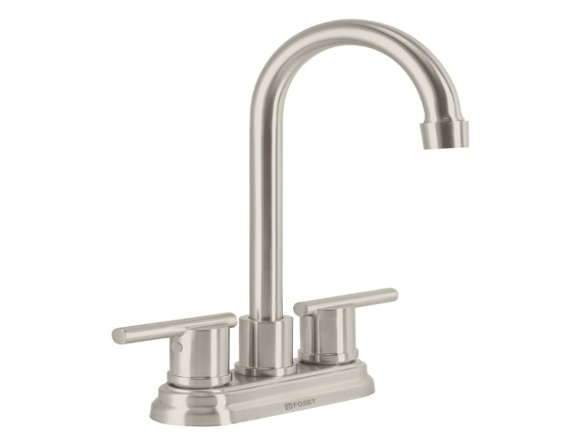 MEZCLADORA SATÍN 4′ PARA LAVABO CUELLO TIPO BAR, ELEMENT   49942