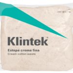 BOLSA DE 1 KG DE ESTOPA EXTRA FINA, COLOR CREMA, KLINTEK    57001