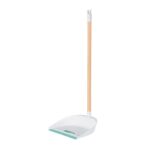 RECOGEDOR PLÁSTICO CON BASTÓN DE MADERA, KLINTEK     57024