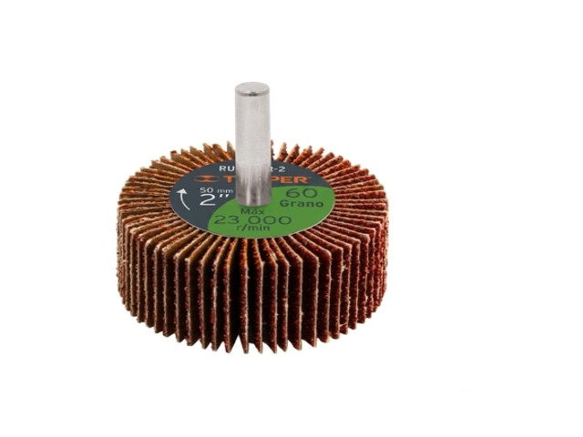 RUEDA FLAP DE 2′, GRANO 60, TRUPER     13037