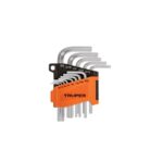 JUEGO DE 13 LLAVES HEXAGONALES STD, CON ORGANIZADOR, TRUPER   15545