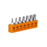 JUEGO DE 7 PUNTAS TORX COMBINADAS C/SEGURO LARGO 1', EXPERT   17797