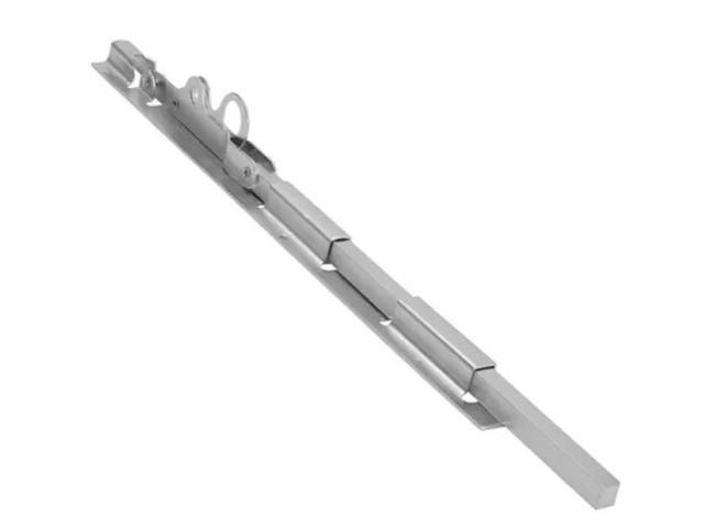 PICAPORTE DE 40 CM. BARRA CUADRADA ALUMINIO   217P